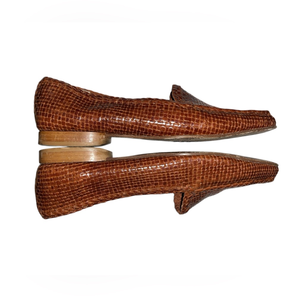 Women’s Italian Woven Loafers Made in Italy Size 41 /US 12